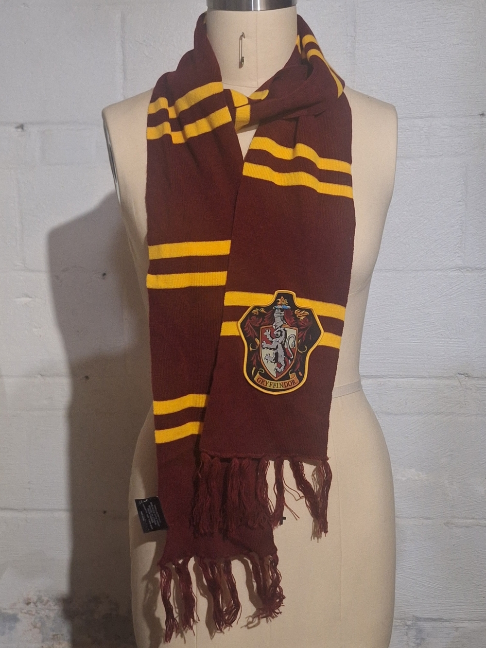 Warner Bros. Harry Potter Scarf in Maroon & Yellow